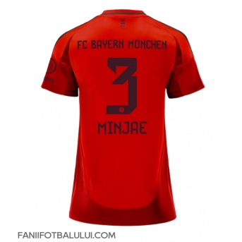 Bayern Munich Kim Min-jae #3 Tricou Fotbal Replică 2024-25 Femei Acasa